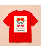 Ibiza So rotes Baumwoll-T-Shirt