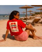 Ibiza So rotes Baumwoll-T-Shirt