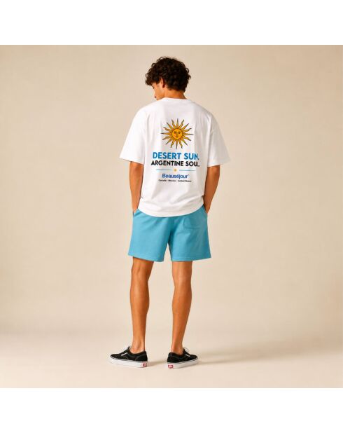 T-shirt Argentina bianca in cotone