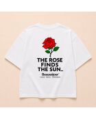 T-shirt England bianca in cotone