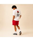T-shirt England bianca in cotone