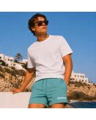 Short en coton menthe