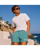 Short en coton menthe