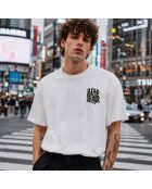 Boxy Tokyo T-shirt van wit katoen