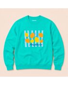Sudadera de algodón Mint Positano