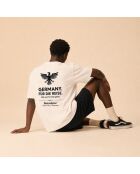 T-shirt van wit katoen uit Duitsland