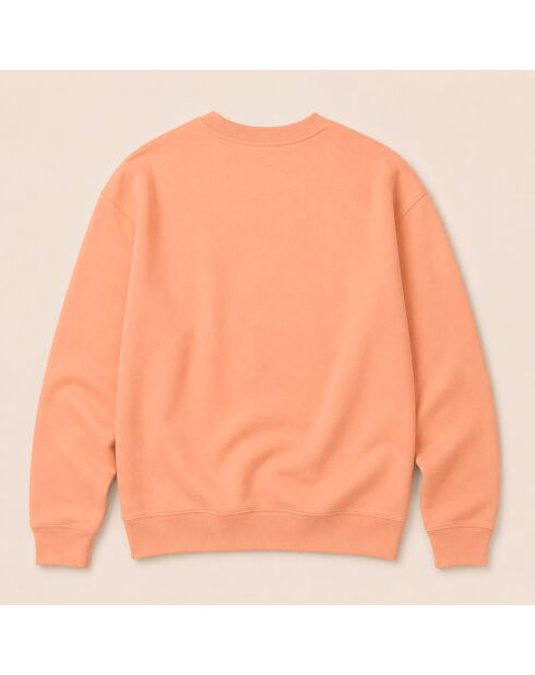 Sweatshirt van perzikkatoen Amalfi