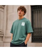 T-shirt Mint Mexico Boxy in cotone
