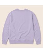Ciao Bella sweatshirt van lavendelkleurig katoen