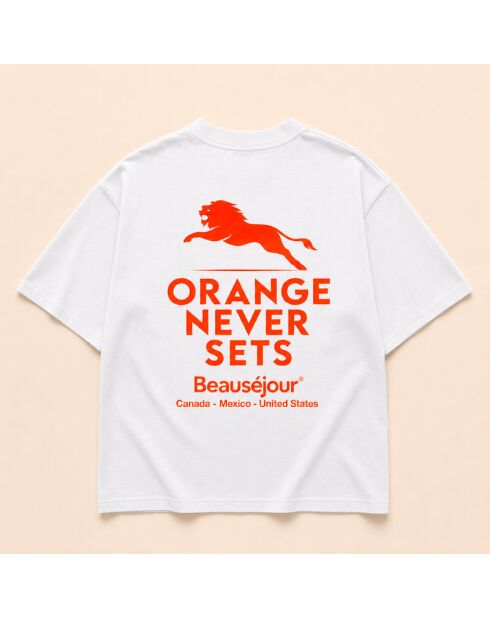 T-shirt van wit katoen in Nederland