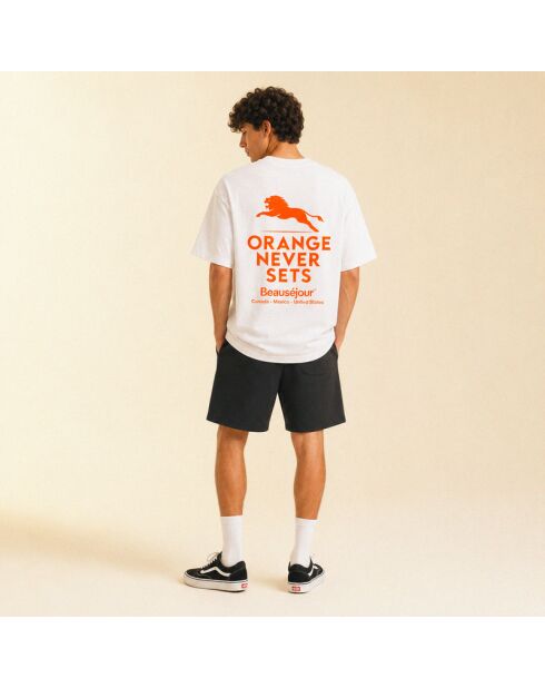 T-shirt van wit katoen in Nederland