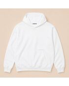 Hoodie en coton Bonsoir Biarritz blanc
