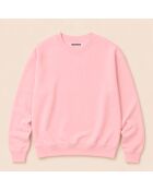 Roze sweatshirt van katoenpetanque