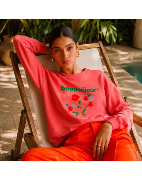 Sweatshirt van katoen in Flowers Canyon