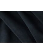 Canapé panoramique convertible avec coffre de rangement velours Belfast 4 places bleu roi - 340x149x84 cm
