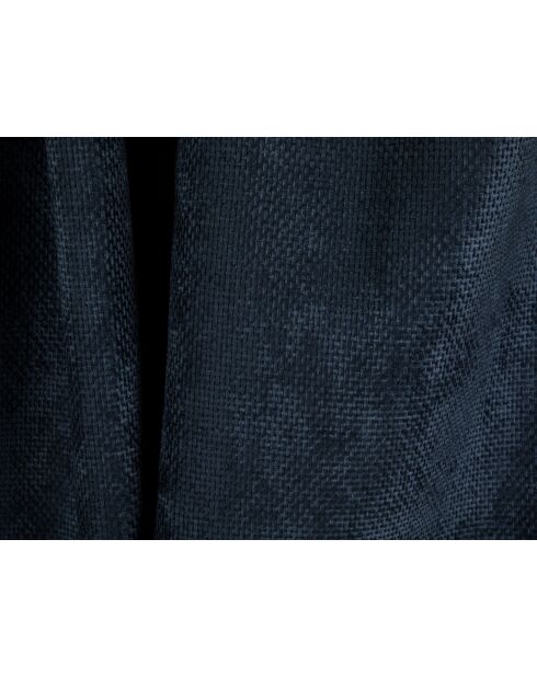 Canapé d'angle reversible avec coffre de rangement convertible Tonale 5 places bleu marine - 362x149x88 cm