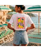 T-shirt en coton Dolce vita blanc
