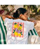 T-shirt en coton Dolce vita blanc