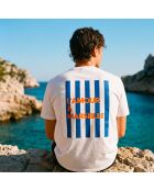 T-shirt L'Amour À Marseille in cotone bianco