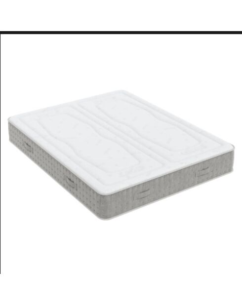 Matelas Reasons Bi&Fresh Double Sensation spécial couples blanc - 180 x 200 cm