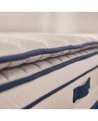 Lot de 2 Matelas Twins Bed Platinum Plus connectables avec surmatelas intégré blancs – 80 x 200 cm