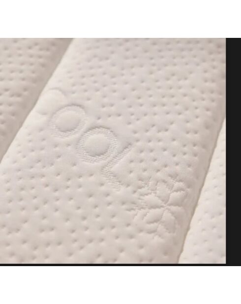 Matelas Bed Platinium Fresh avec ressorts ensachés blanc - 140 x 190 cm