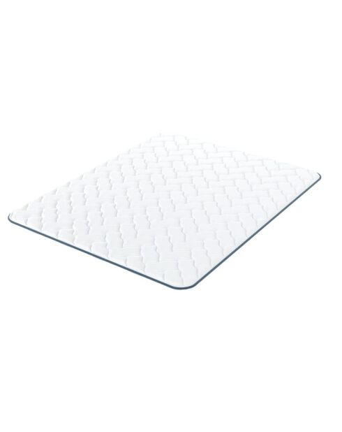 Surmatelas 2 en 1 Top Fresh bleu - 180 x 200 cm