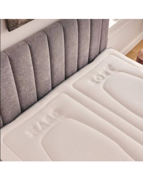 Reasons Bi&Fresh Double Sensation matras voor koppels wit - 200 x 200 cm