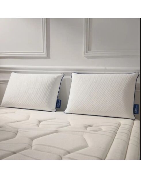 Oreiller Bed Republic mémoire de forme confort équilibré et moyen blanc