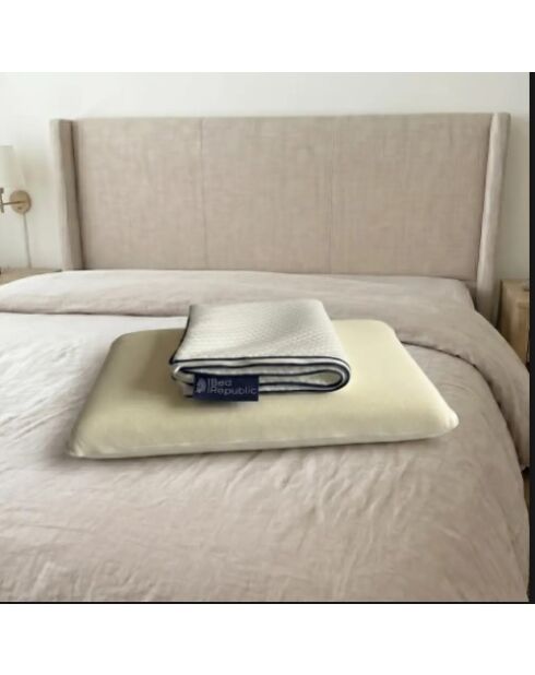 Oreiller Bed Republic mémoire de forme confort équilibré et moyen blanc