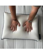 Oreiller Bed Republic mémoire de forme confort équilibré et moyen blanc