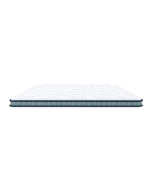 Surmatelas 2 en 1 ThermoCool bleu - 80 x 200 cm