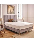 Protège-matelas imperméable et respirant Tencel blanc - 90 x 190 cm