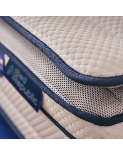Matelas Bed Platinum Plus avec surmatelas intégré blanc - 90 x 200 cm