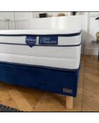 Lot de 2 Matelas Twins Bed Platinum connectables avec ressorts ensachés blancs – 80 x 200 cm
