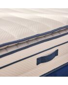Set di 2 materassi gemelli Platinum Plus collegabili con coprimaterasso bianco integrato - 90 x 200 cm