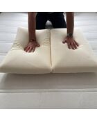Oreiller Bed Republic mémoire de forme confort équilibré et ferme blanc