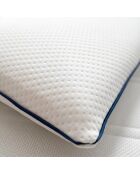 Oreiller Bed Republic mémoire de forme confort équilibré et ferme blanc