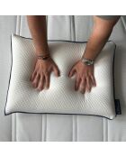 Oreiller Bed Republic mémoire de forme confort équilibré et ferme blanc