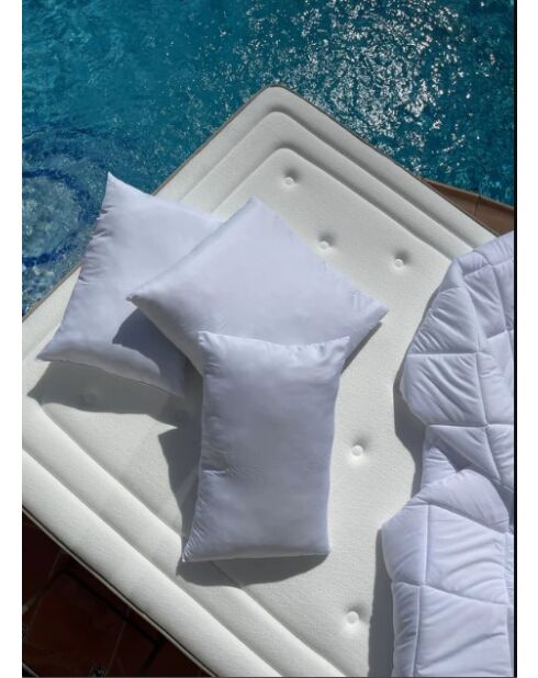 Lot de 2 Oreillers Essentials blancs - 50 x 70 cm