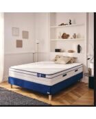 Matelas Bed Platinium en ressorts ensachés blanc - 80 x 200 cm