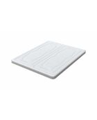 Surmatelas Reasons Couples Fresh blanc - 180 x 200 cm