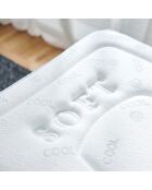 Surmatelas Reasons Couples Fresh blanc - 180 x 200 cm