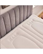 Matelas Reasons Bi&Fresh double sensation spécial couples blanc - 160 x 200 cm
