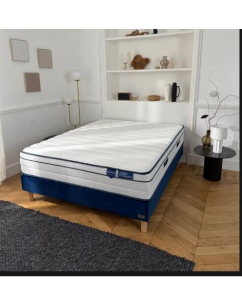 Matelas Bed Platinium en ressorts ensachés blanc - 180 x 200 cm