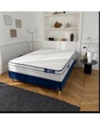 Matelas Bed Platinium en ressorts ensachés blanc - 140 x 200 cm