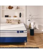 Lot de 2 Matelas Twins Bed Platinum connectables avec ressorts ensachés blancs - 90 x 200 cm
