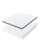 Surmatelas 2 en 1 ThermoCool bleu - 180 x 200 cm