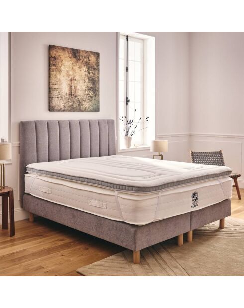 Surmatelas Reasons Couples Fresh blanc - 200 x 200 cm