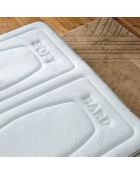 Surmatelas Reasons Couples Fresh blanc - 200 x 200 cm
